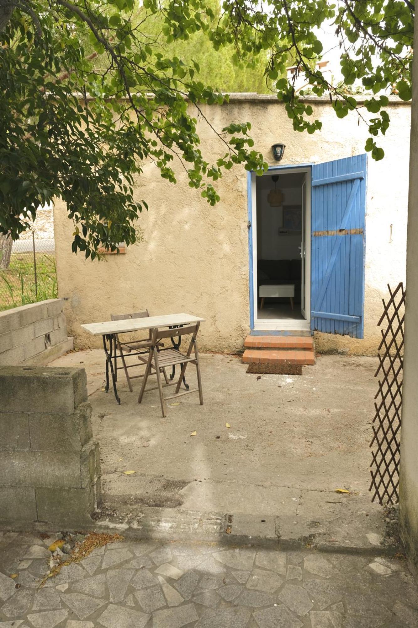 Studio Independant Avec Jardin Bouc-Bel-Air Esterno foto